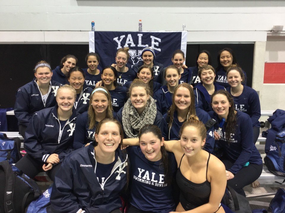 Yale Women’s Swimming and Diving Add 9 to Class of 2019