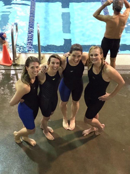 Braun and Friends Take Down Three Masters Relay Records at Sunbelt Championships