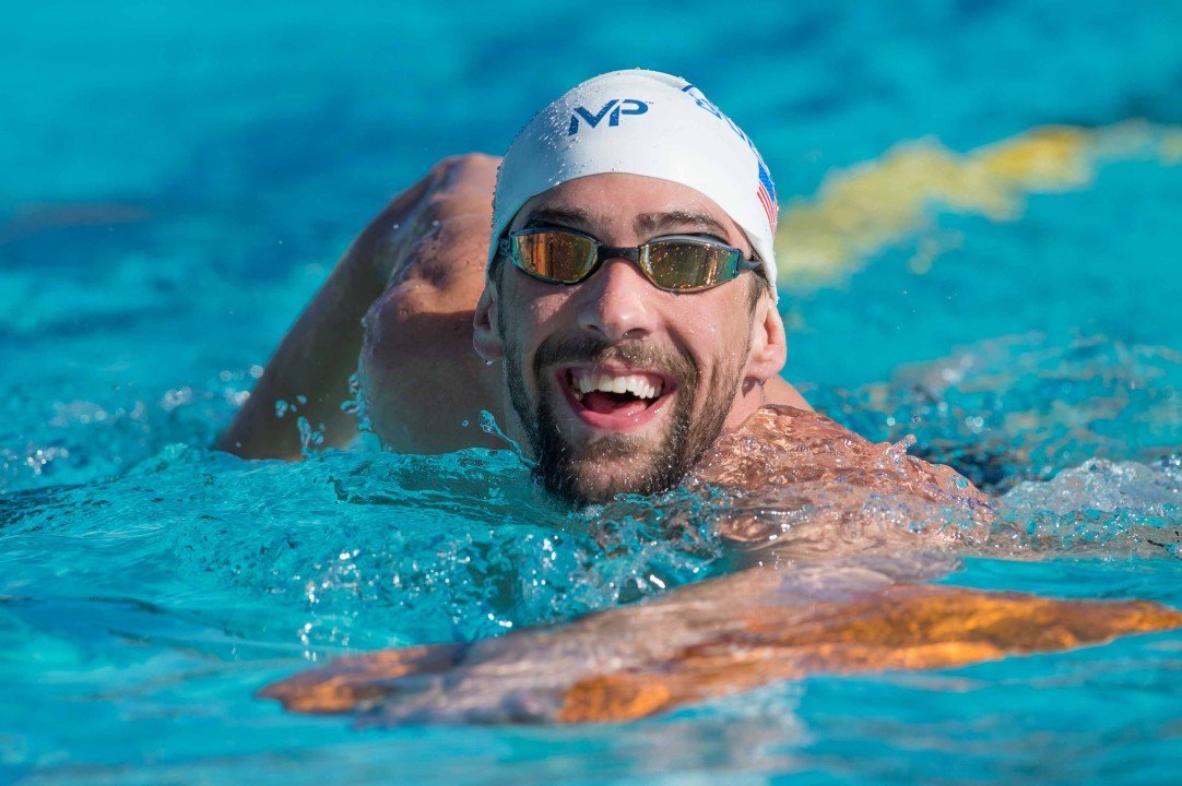 Michael Phelps enters 200 fly among 6 races at Charlotte Pro Swim, psych sheets released