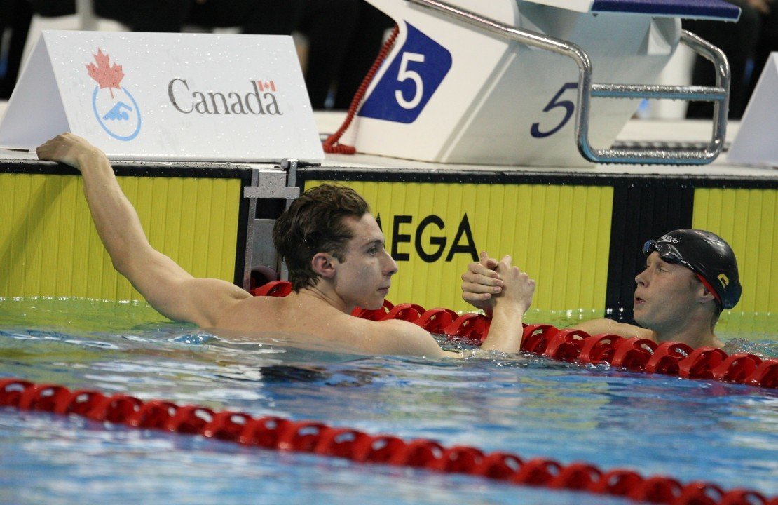 2016 Canadian Olympic Trials: Wood Heads Up Men’s Backstroke Field