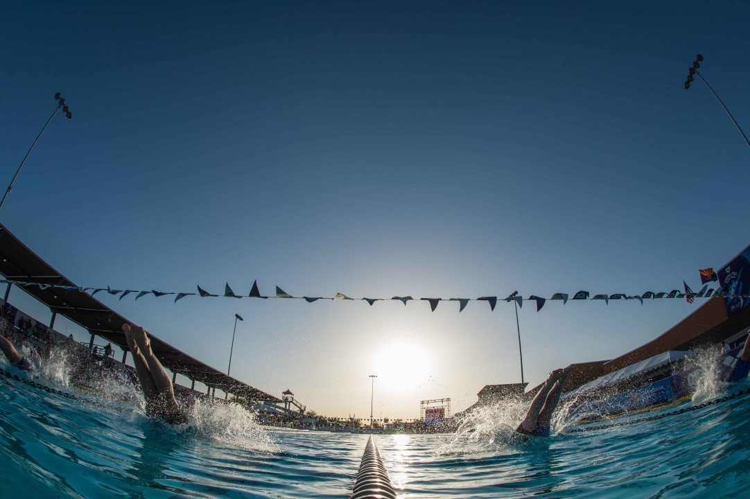 Gophers compete in CA, Gordon swims at International Merk Super Pokal