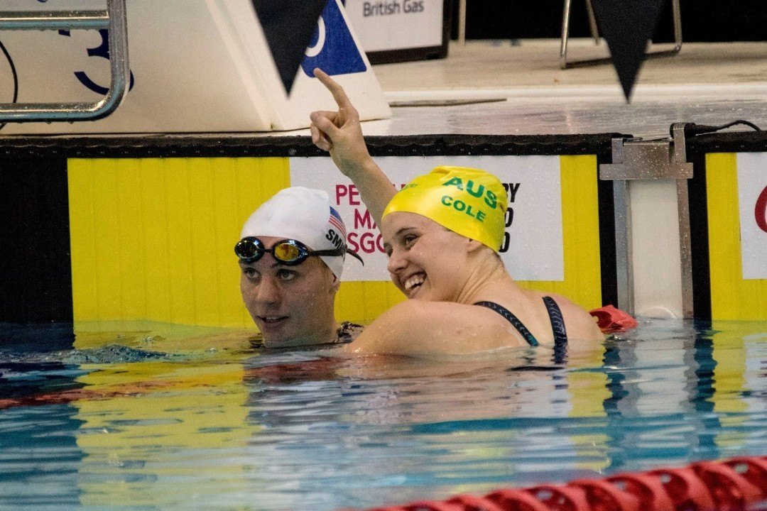 Ellie Cole Breaks IPC World Record in the Women’s 50 Freestyle