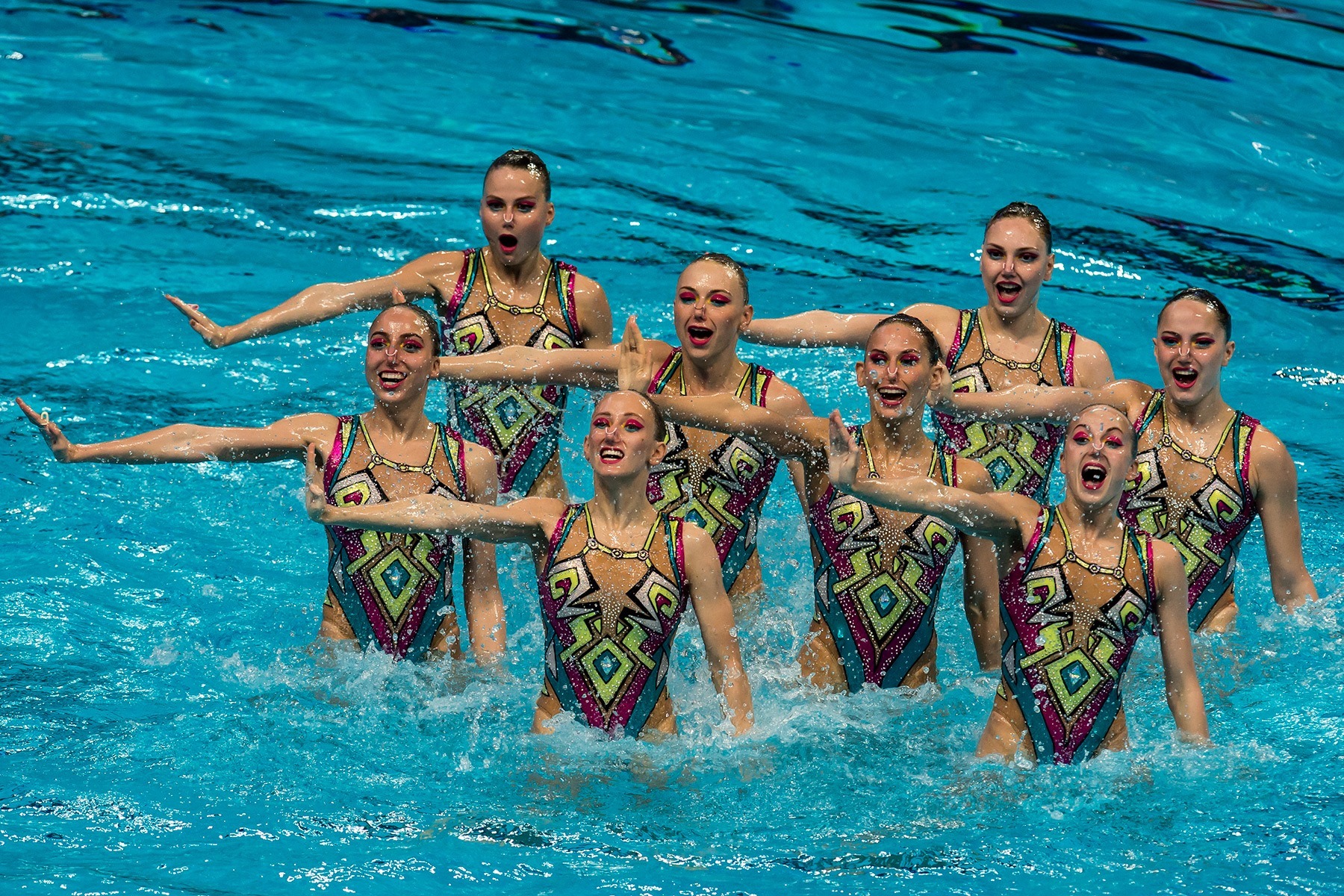 3 Teams, 24 Duets Secure Olympic Spots At FINA Synchro Qualifier