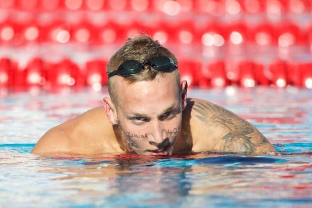 Caeleb Dressel Swims Fastest 50 Yard Free in History: 18.39