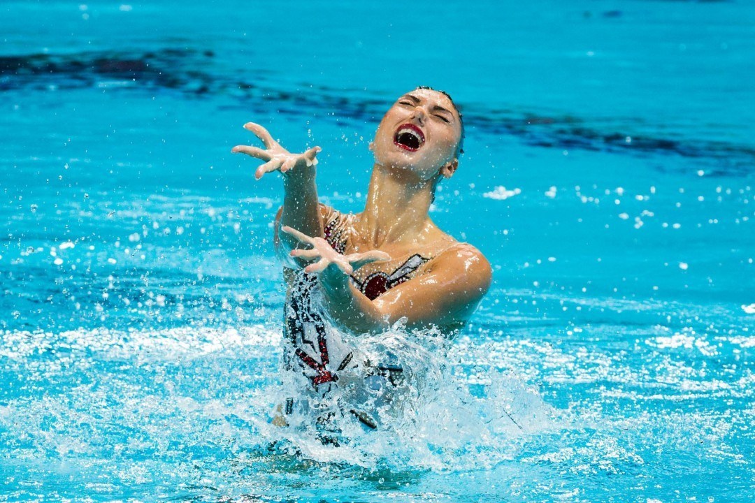 Platanioti Wins Greece’s First Artistic Swimming Gold in Women’s Solo Technical