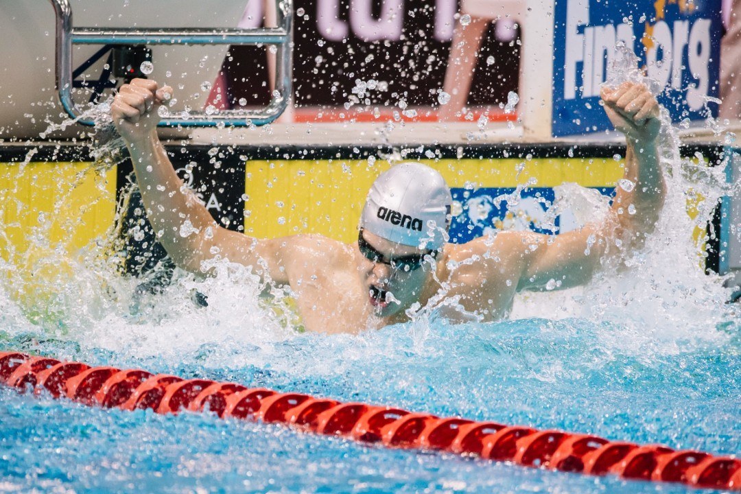 Robert Glinta Cruises to 100 Back Title on Day 3 of Romanian Champs