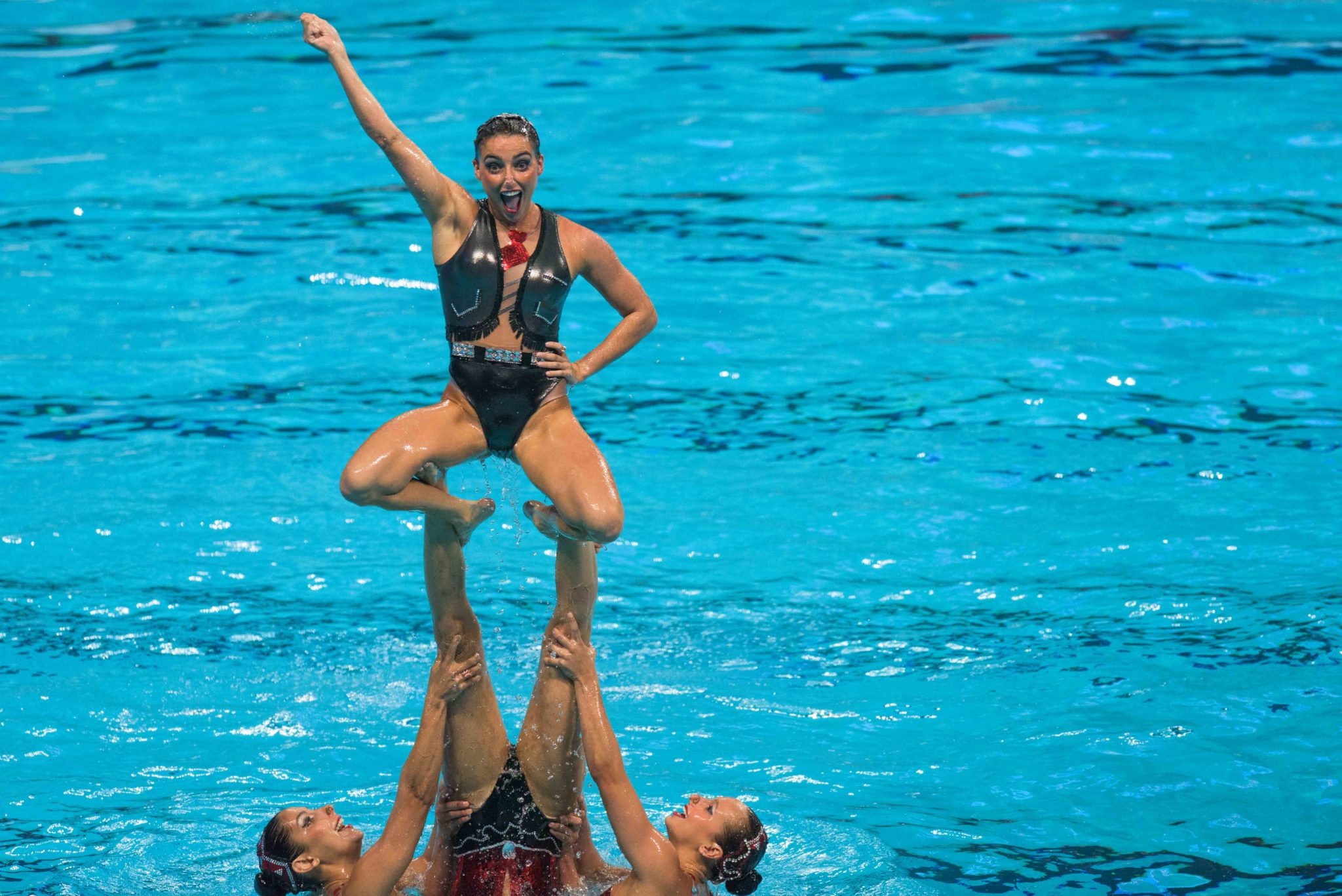 Synchronised swimming