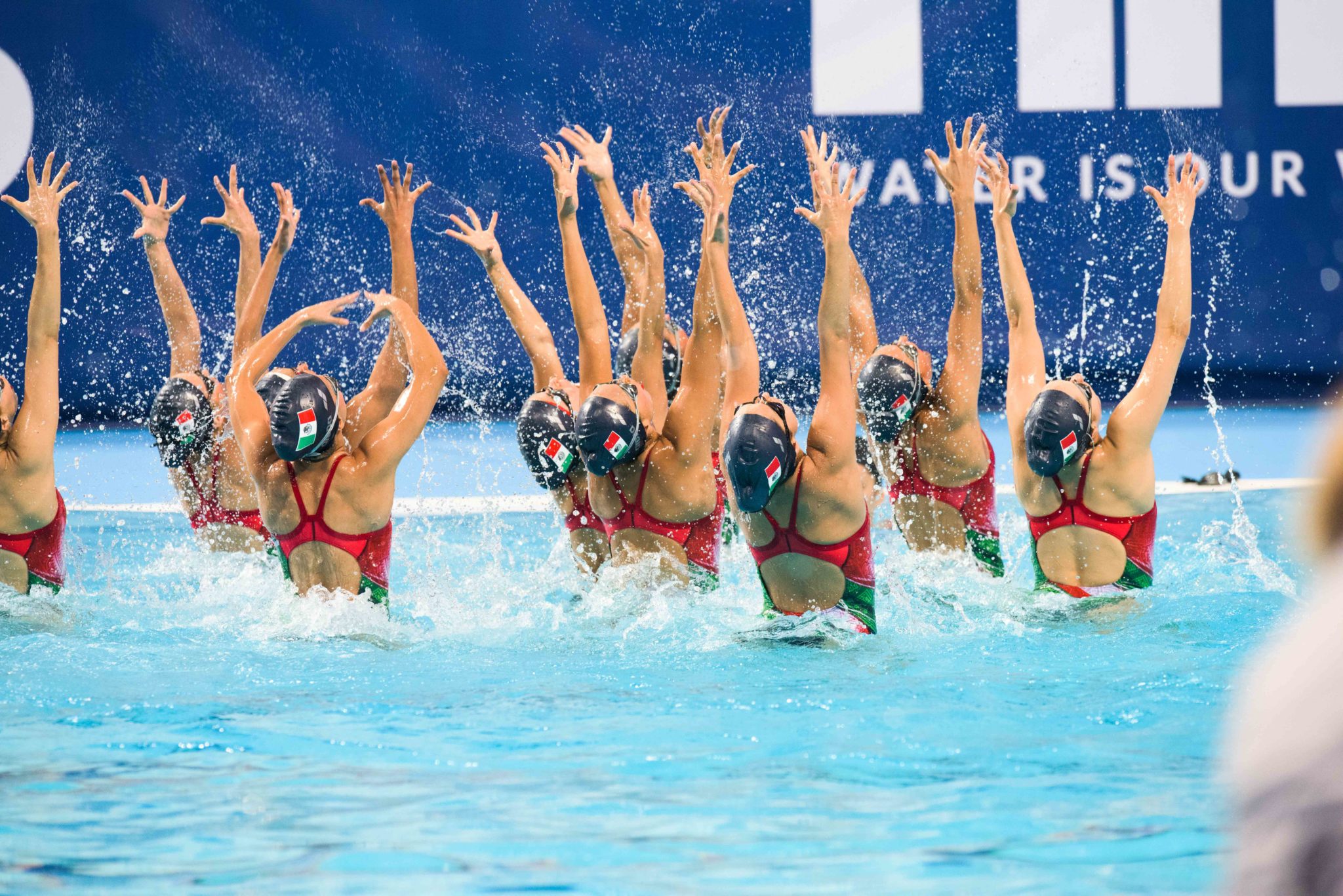 First Synchronized Swimming Olympic Berths Up For Grabs at Champions Cup