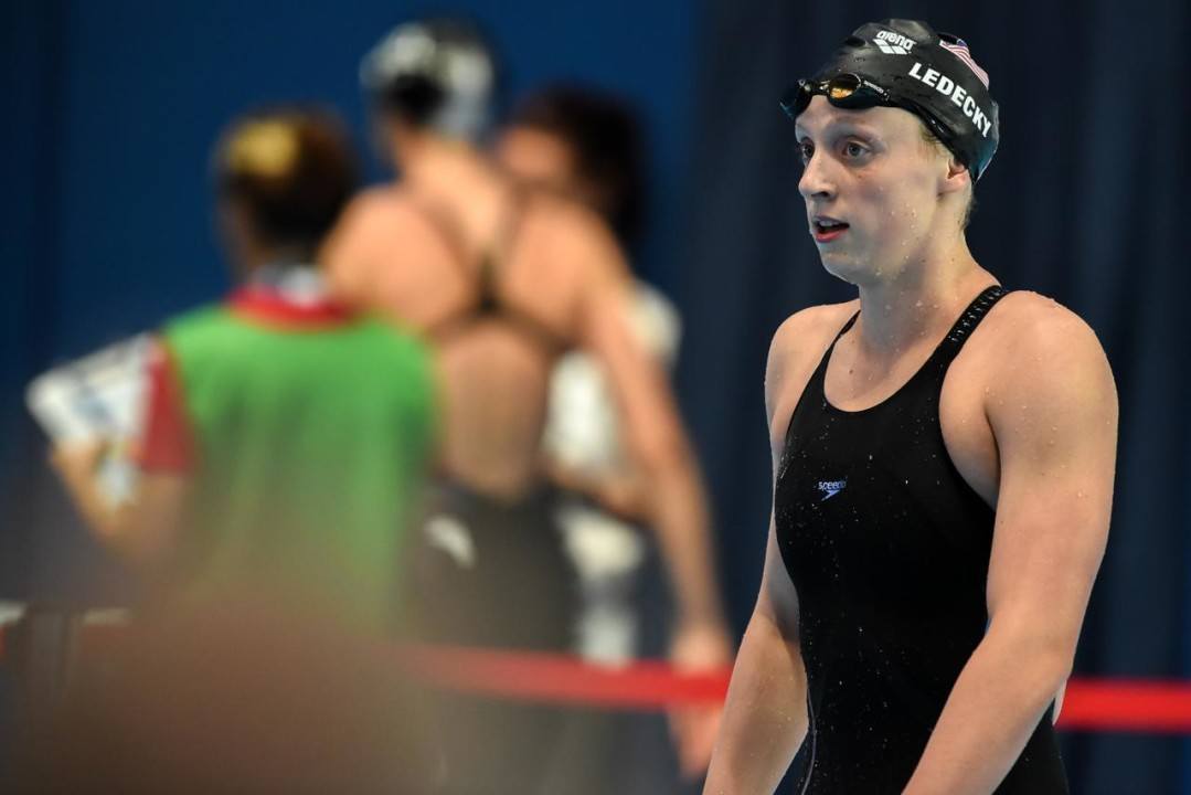 World Record Setter Katie Ledecky Leads USA Swimming Scholastic Squad