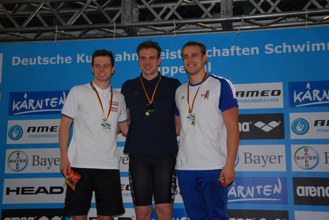 Biedermann swims a 3:38,95 in the 400 m freestyle at German Champs