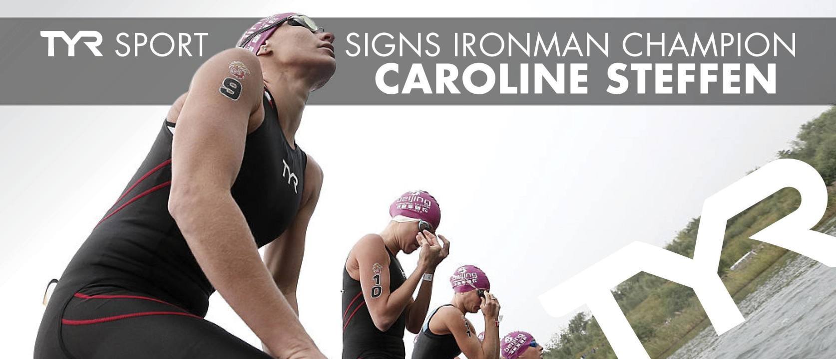 IRONMAN Champion Caroline Steffen signs with TYR Sport