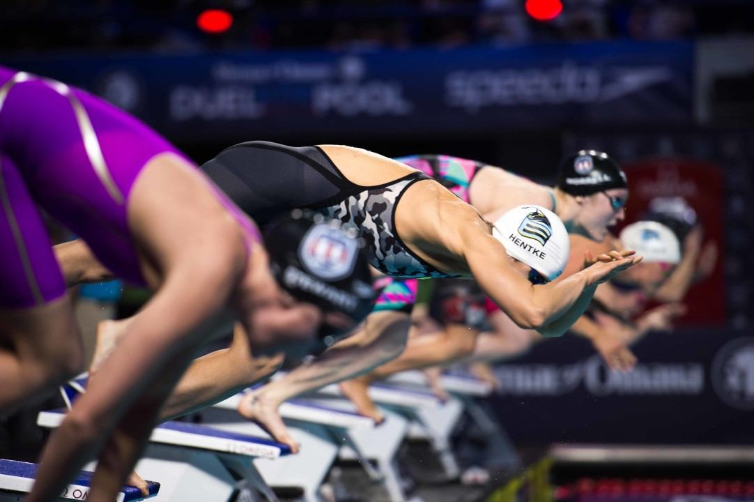 Franziska Hentke schwimmt sich auf Platz 2 der Weltrangliste
