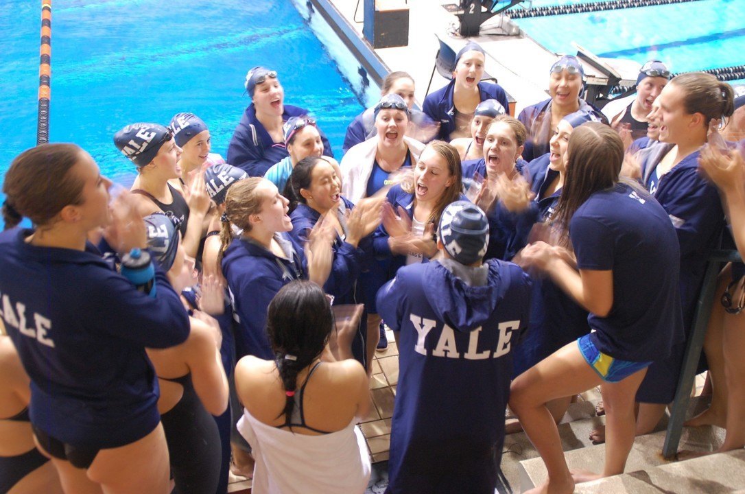 Yale Wins All But 4 Events in Co-Ed Sweep of Seton Hall