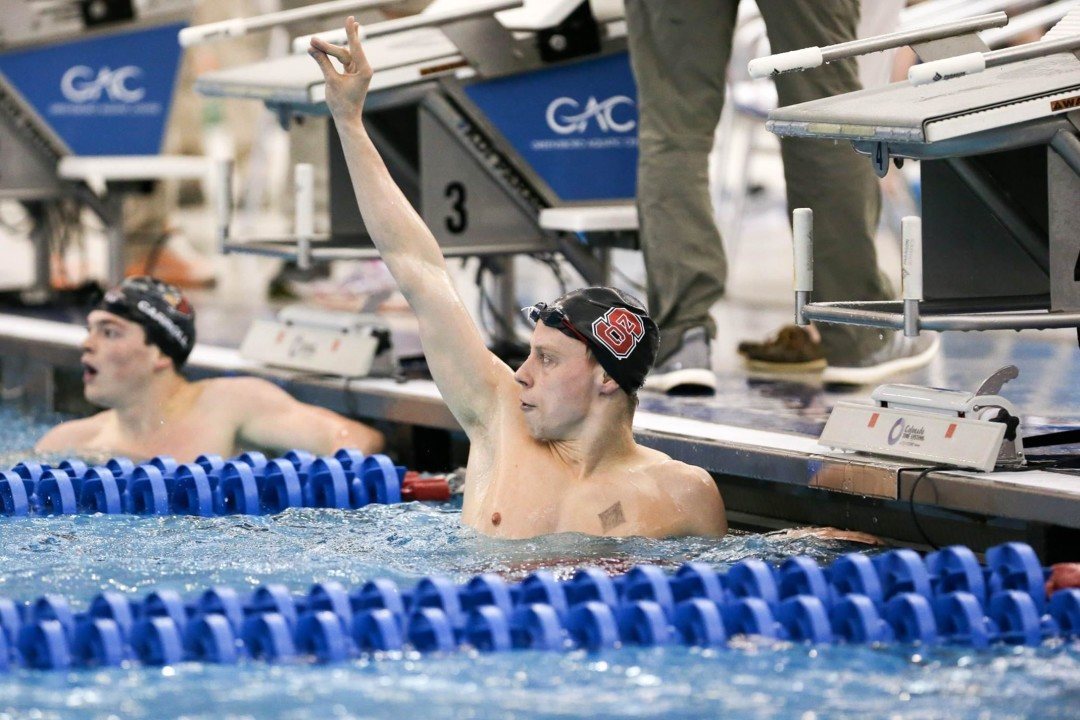 Ipsen Sets Pool Record In NC State Victory Over Northwestern