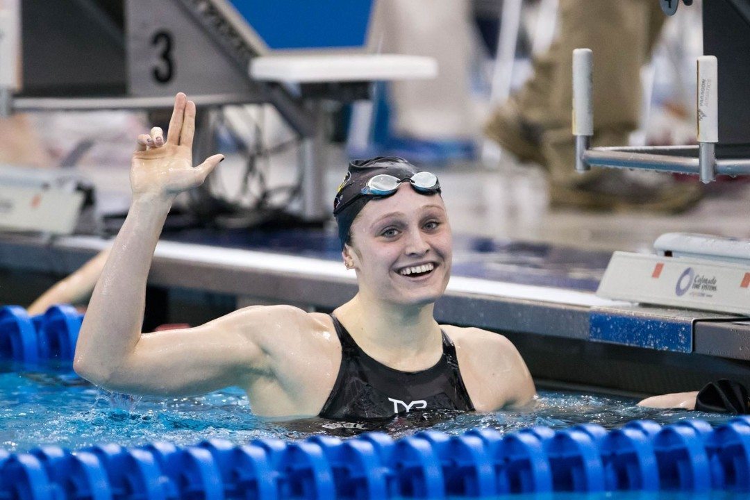 Louisville’s Kelsi Worrell Wins Honda Award as Top Collegiate Swimmer