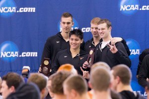 Conger, Haas Lead Texas Longhorns To US Open Record In 800 Free Relay
