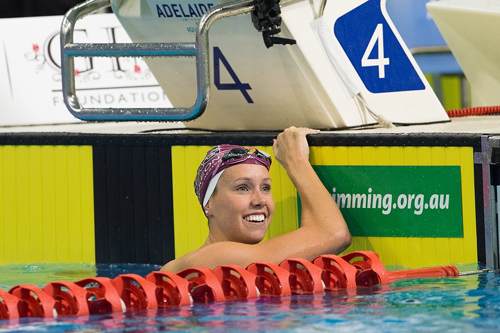 Emma McKeon overjoyed to be joining her brother on the 2016 Olympic team (Photo by Steve Christo)