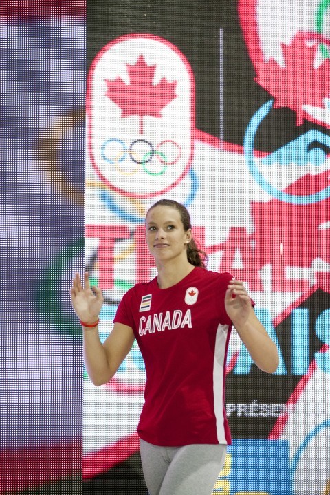 Canadian Penny Oleksiak Breaks Jr World Record in First Olympic Sw