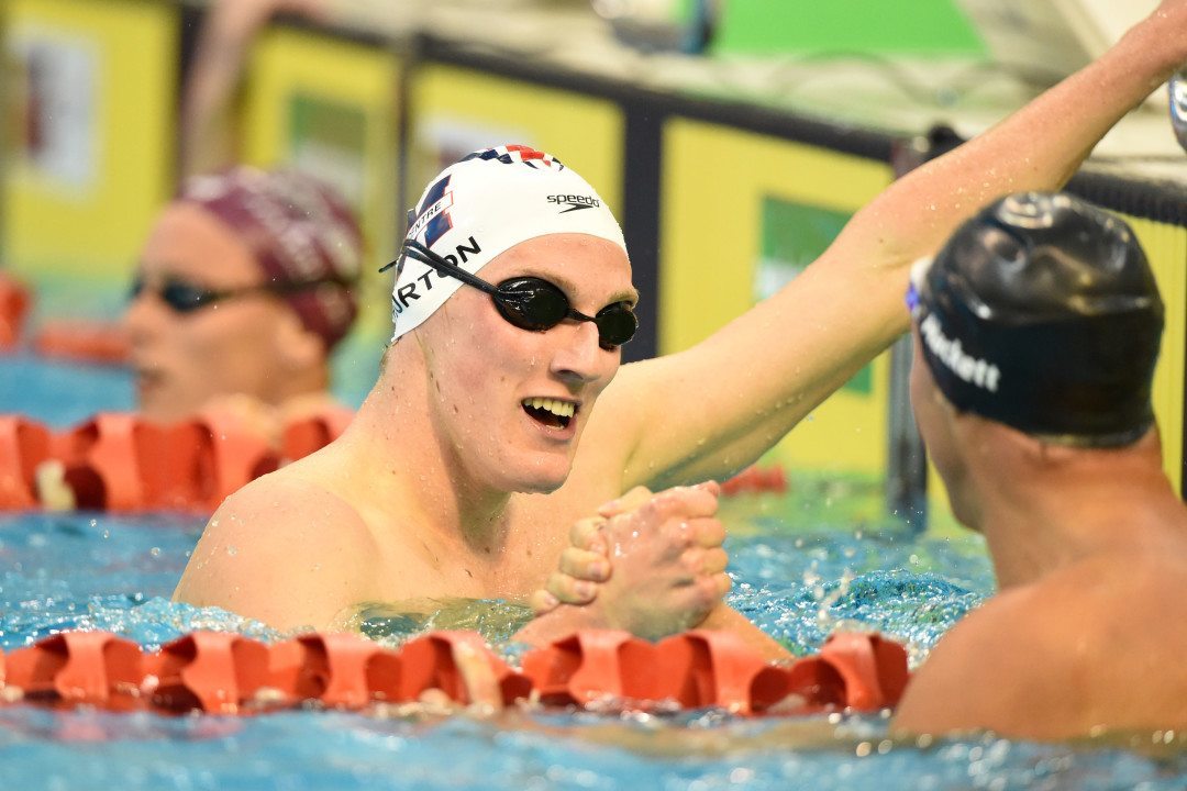 Horton Becomes 2nd-Fastest Australian 1500 Freestyler Of All Time