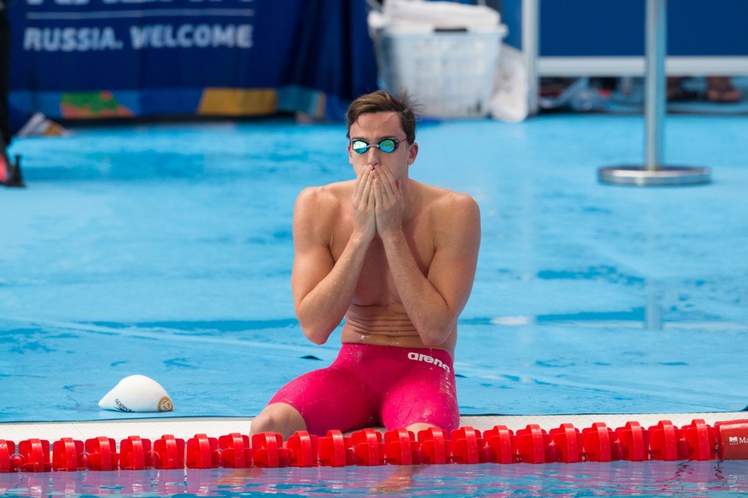 2019 French Nationals: Clément Mignon Misses 50 Free QT for Worlds by .01