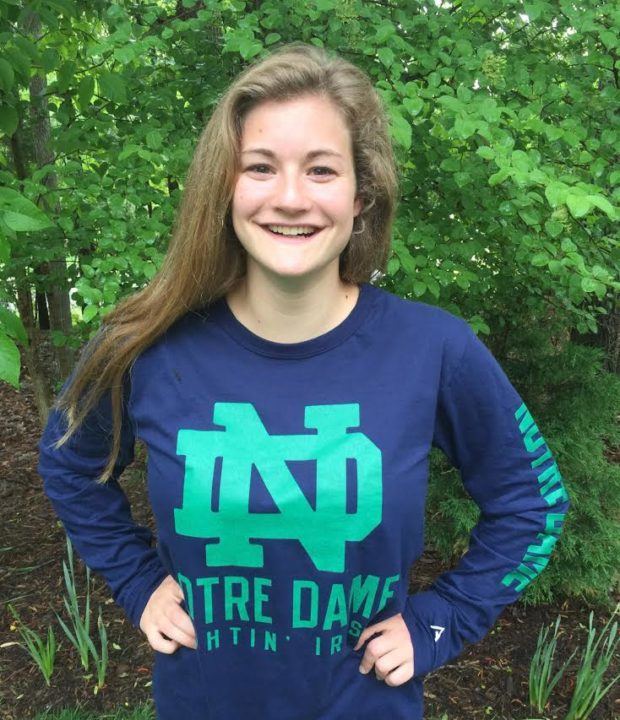 Claire DeSelm Opts to Swim for “Familiar Coach” in College