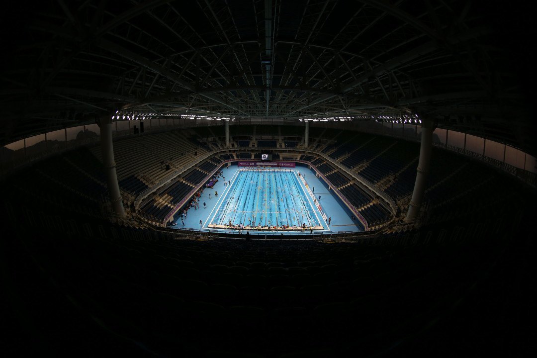 Fotograf Satiro Sodré im Rio Olympic Aquatic Centre (Bildergalerie)