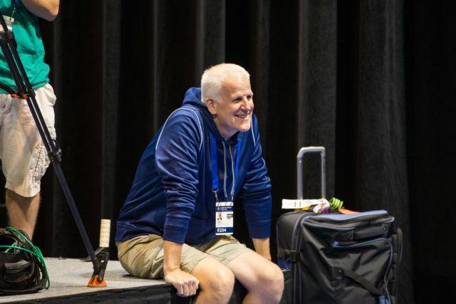 Bruce Gemmell  - 2016 US Olympic Trials venue,  courtesy of Tim Binning, theswimpictures.com