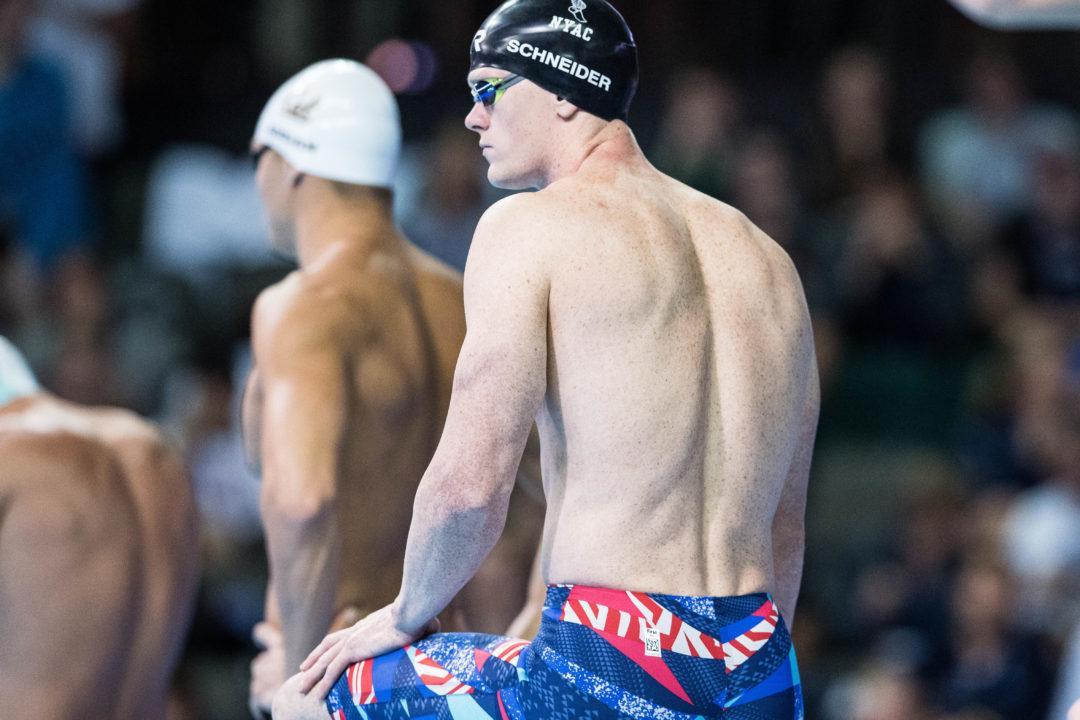Josh Schneider Wins Swim-Off to Get Through to Men’s 50 Free Final