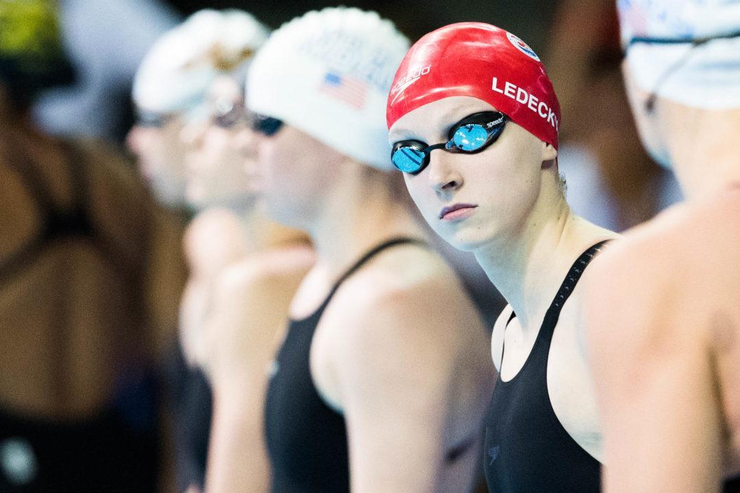 Katie Ledecky Wins U.S. Olympic Committee Female Athlete of the Year