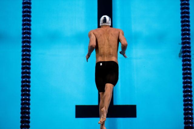 Michael Phelps by Mike Lewis