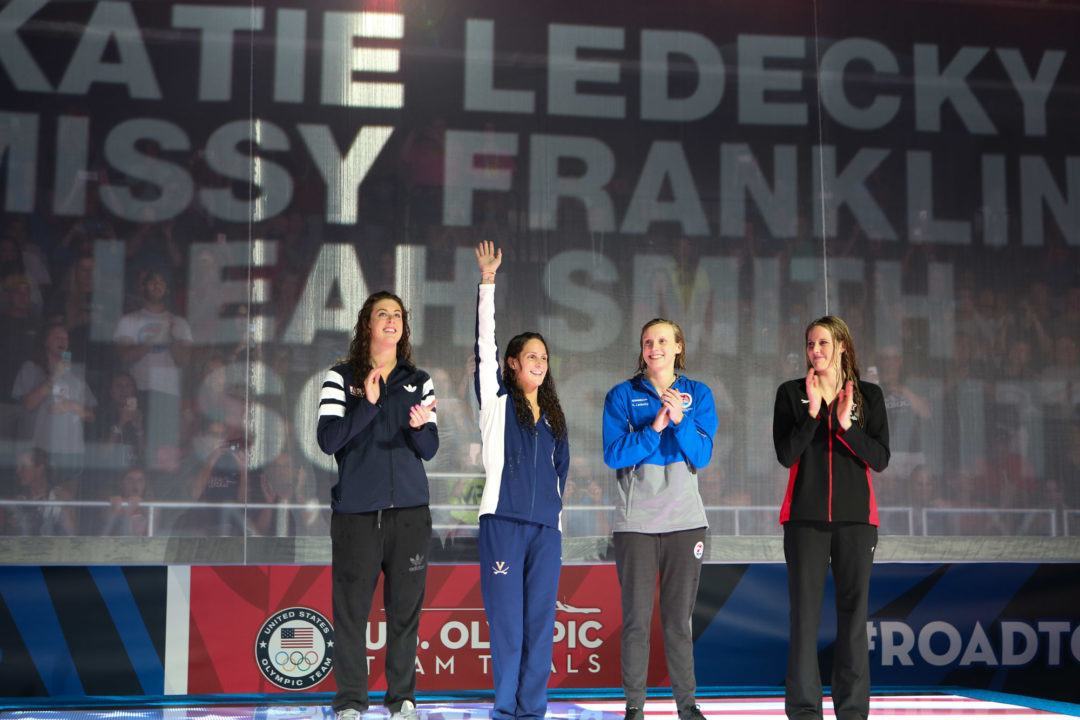 2016 Rio Olympics Preview: American Women on WR Hunt in 800 Free Relay