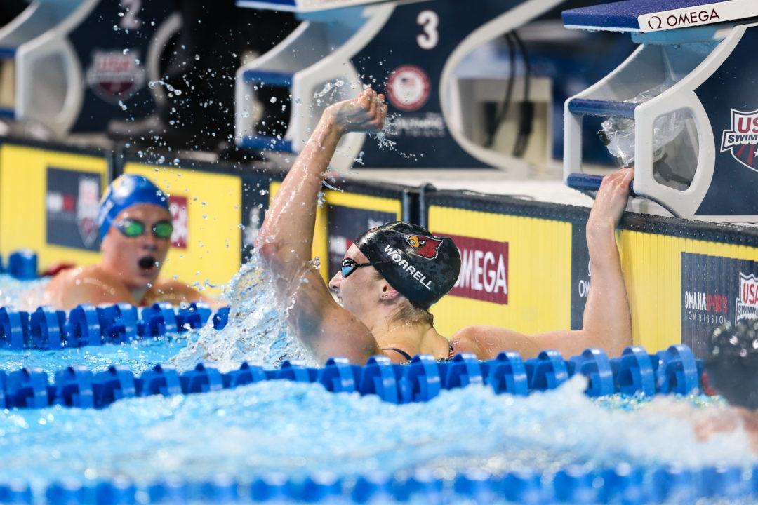 Kelsi Worrell Becomes 2nd-Fastest American Ever in 100 Fly