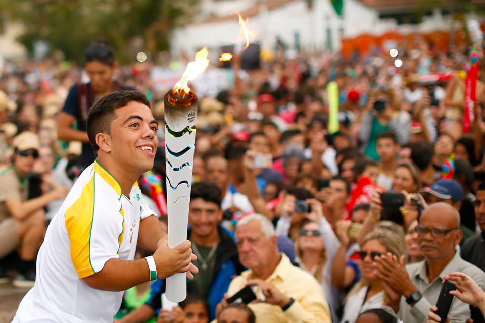 The Olympic Torch Is Officially In Rio de Janeiro!