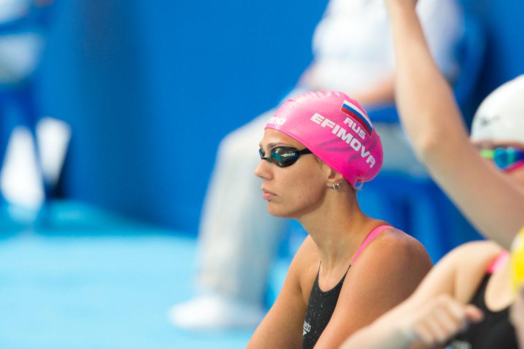 FINA Drops Meldonium Charges Against Efimova, Cleared for Rio