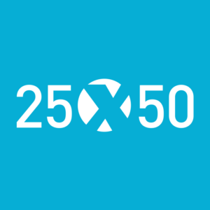 25x50 logo, FINIS partner, 2016, courtesy of FINIS
