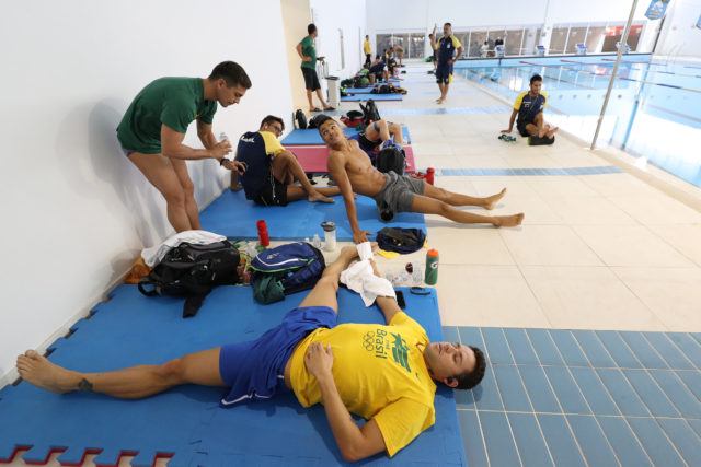 Treino da selecao brasileira de natacao no Centro Paraolimpico Brasileiro. 25 de Julho de 2016, Sao Paulo, SP, Brasil. Foto: Satiro Sodré/SSPress/CBDA