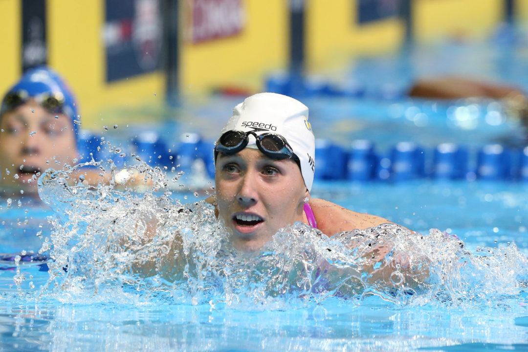 Weitzeil Posts 21.5 Anchor Split on 200 Free Relay as Cal Defeats UCLA