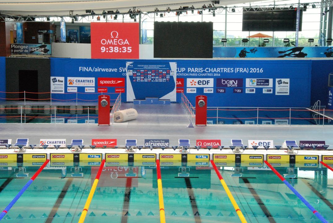 FINA World Cup starts in Chartres with many international swim stars