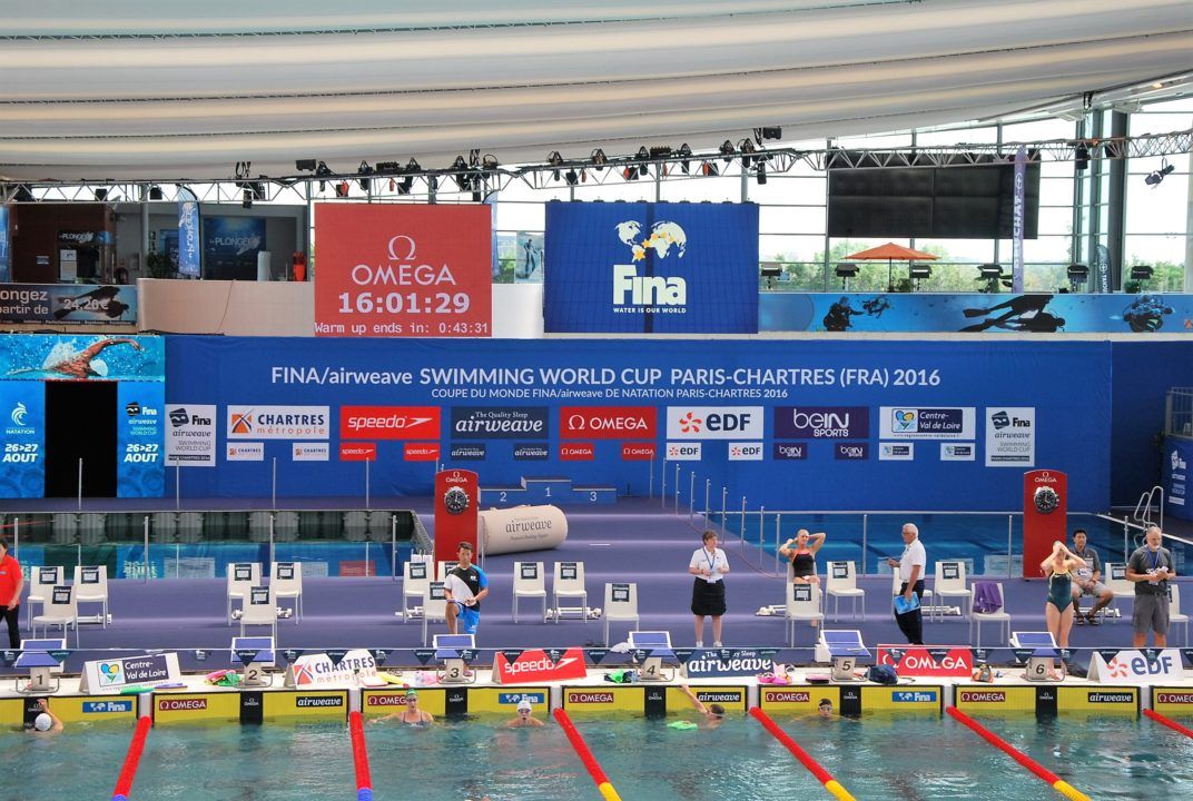 Manaudou Misses 50 m Freestyle Final at World Cup Chartres