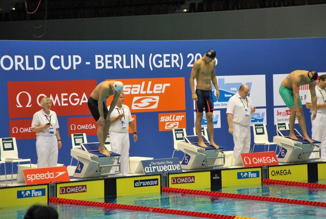 Michael Andrew again fastest into IM final at FINA World Cup Berlin