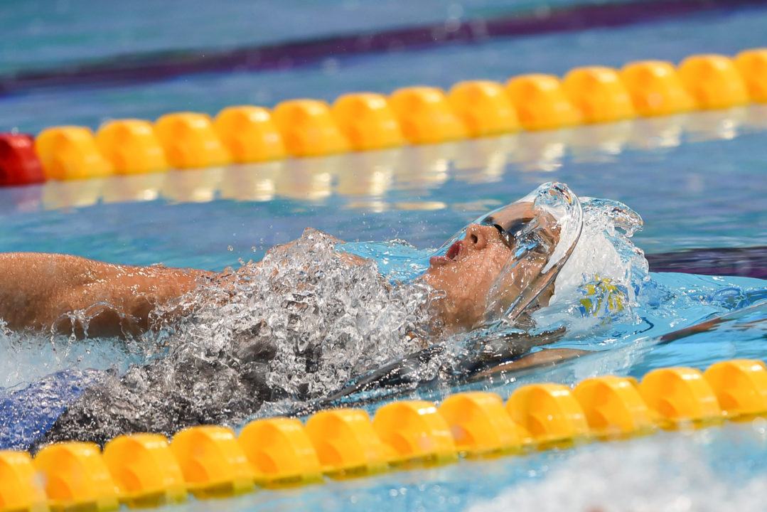 UKR Record Holder Zevina Wins 100 Back on Day 3 of Ukraine Swimming Champs