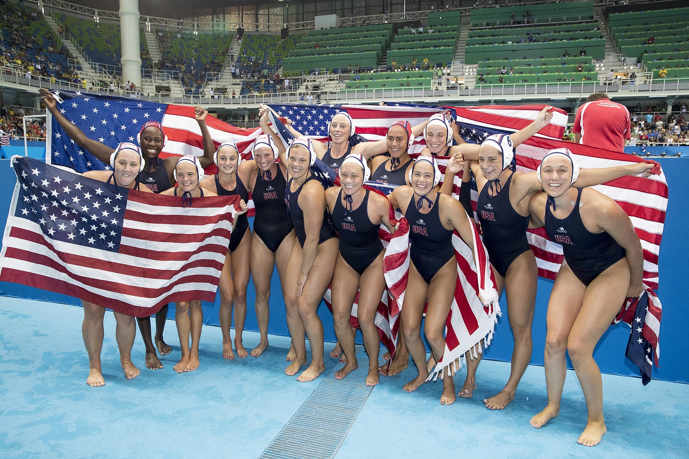 Photo Vault: Gold-Medal U.S. Olympic Women's Water Polo Team in Rio