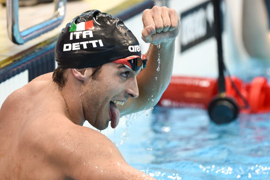 Detti Sets Italian Record In 400 Free At Italian Champs Day 1