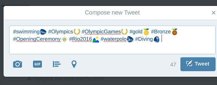 Spread The Olympic Fever With New Twitter Emojis