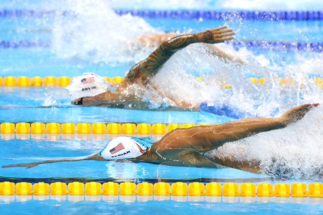 Anthony Ervin, Nathan Adrian - 2016 Rio Olympics/photo credit Simone Castrovillari 