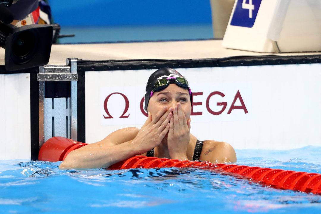 WATCH: Pernille Blume Pull off 50 Free Upset to Win Gold