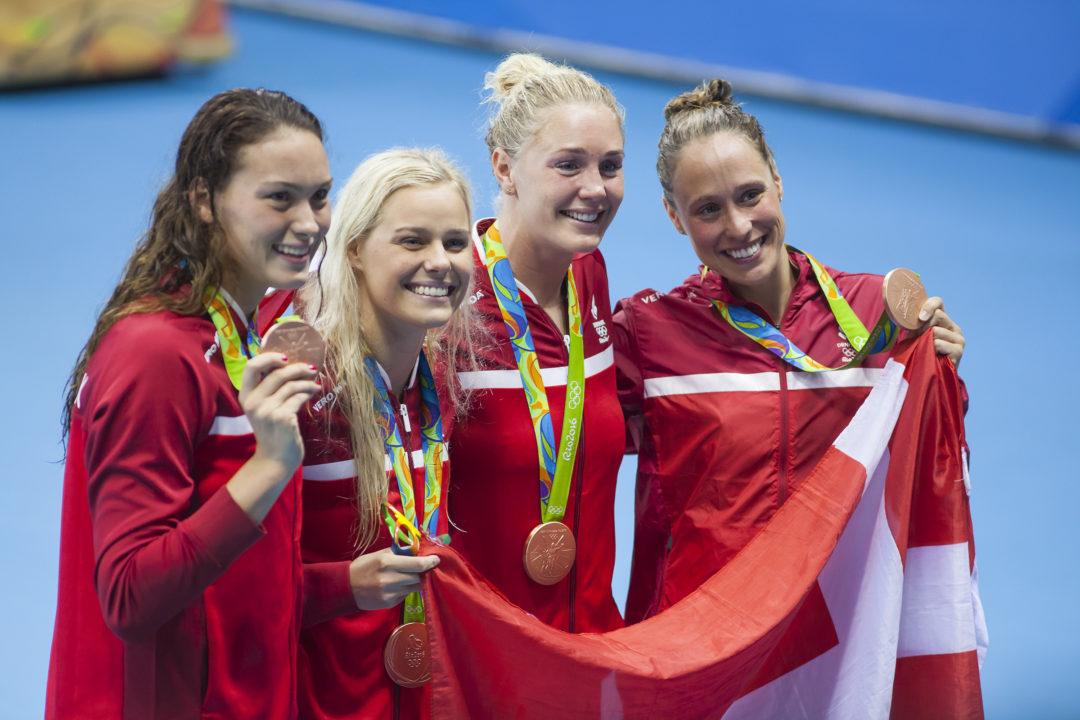 Danish Women Take Down European Record in 4×100 Medley Relay