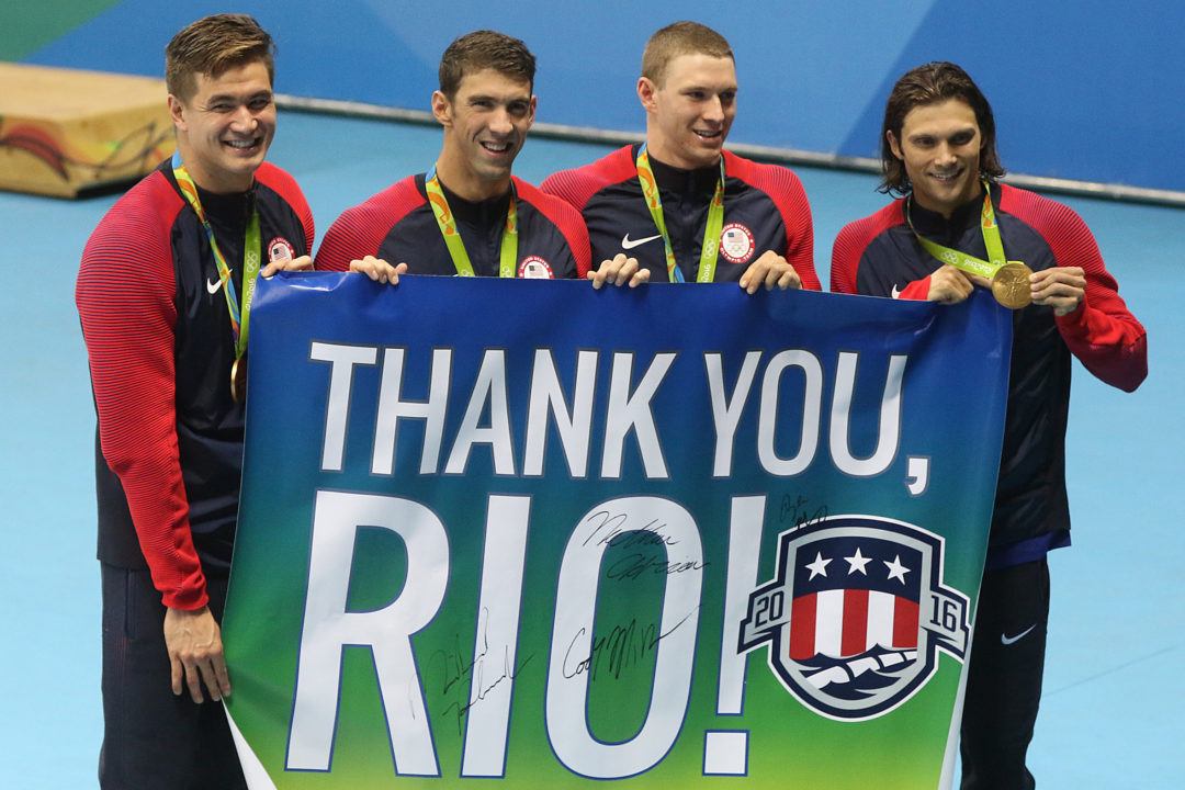 As Rio Wraps, Olympic Swimmers Put Back Into Storage Until 2020