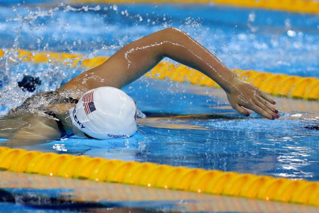 Katie Ledecky - 2016 Olympic Games in Rio -courtesy of simone castrovillari