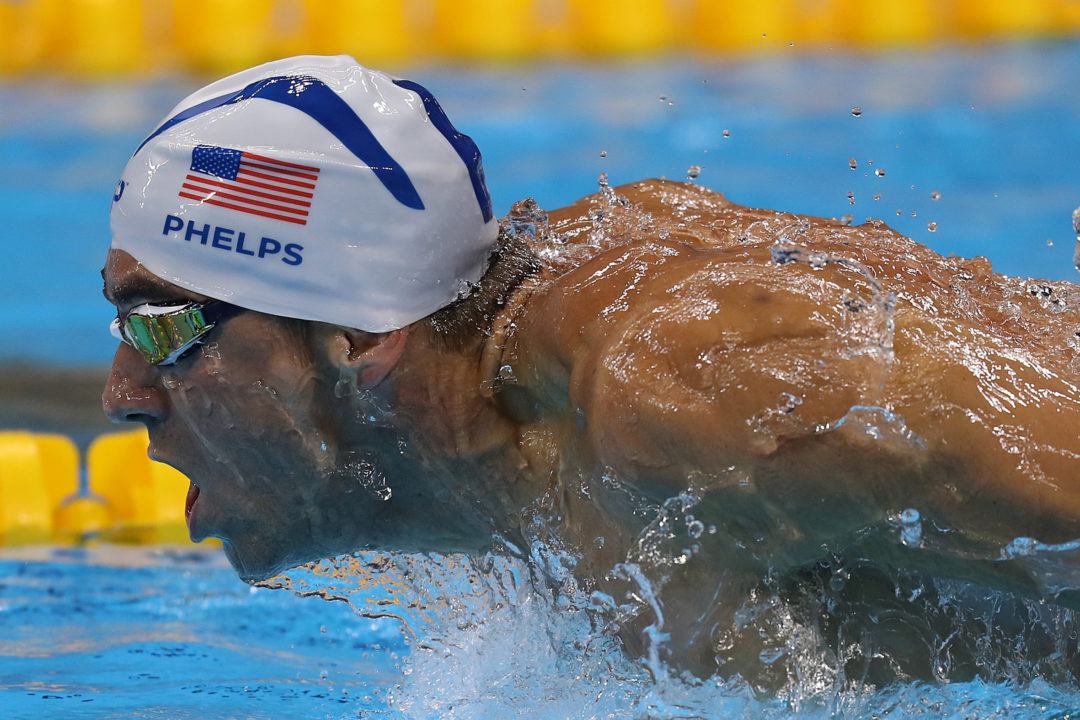 Even Last-Minute Ripped Cap Can’t Stop Michael Phelps From Gold #21